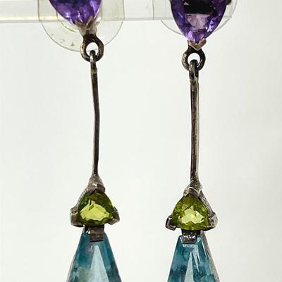 Vintage Sterling Silver Earrings