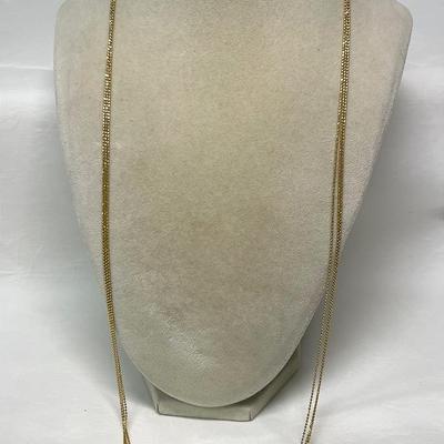 “Milor” 14K Gold Multi-Chain Necklace