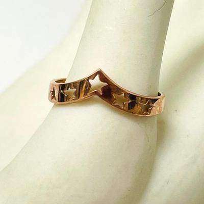 10K Rose Gold Ring
