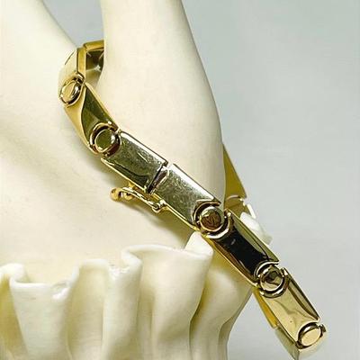 14K Gold Link Bracelet
