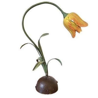 Lot 153   
Tulip Table Lamp, Metal, Vintage