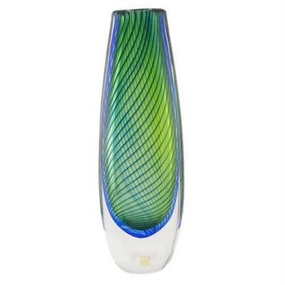 Lot 001-427 
Kosta Boda Numbered 01591 Art Glass Vase