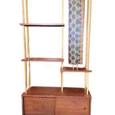 Lot 002-065   
1965 Otto Guggenheim Teak Room Divider with Lighting