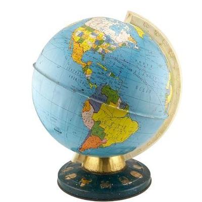 Lot 456   
1960s Ohio Art, 12", Zodiac Globe