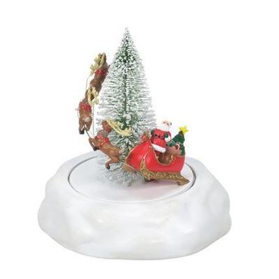 Lot 510   
Department 56 Village Accessories Animated Christmas Eve Sleigh 6009801 and More
