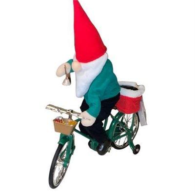 Lot 590-526
Mr. Christmas Animated Super Cycling Gnome