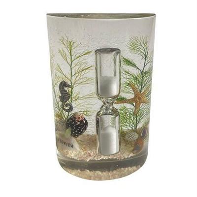 Lot 017-002   
Vintage Lucite "Florida" Souvenir 3 MIn. Hour Glass