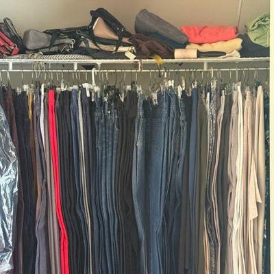 Lots of clothing
