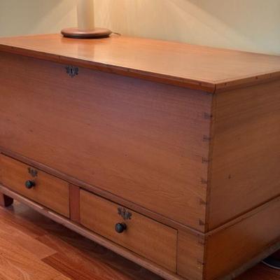 $495 Walnut Blanket Chest