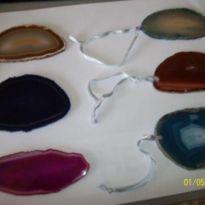 Agate Geode Polished Slab Slice