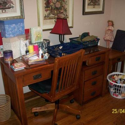 Desk and Filing