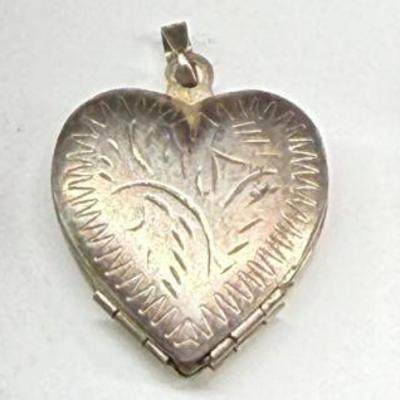 Vintage Sterling Silver Mexico Betty Boop Pendant - 925 Toe Ring - Etched Japan Double Locket