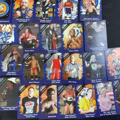 2005-2006 PWMA First Edition Pro Wrestling Cards 