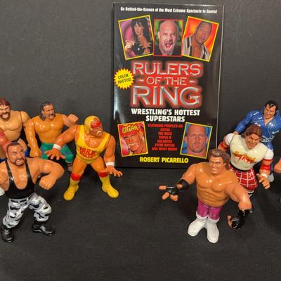 WWF 1990’s Wrestling Figurines, Rulers Of The Ring