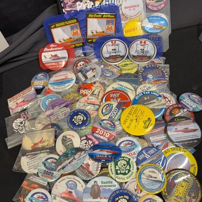 Hydroplane Button Collection 