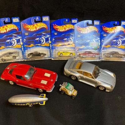 Porsche Model Cars And Hot Wheels