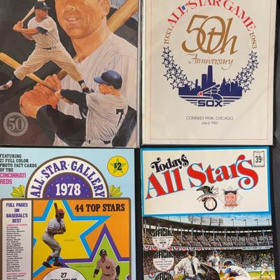 1978 All Star Gallery Baseball Magazine, 1971 All Star's Stamp Book and More