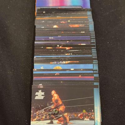 WW Raw Vs Smack Down Trading Cards