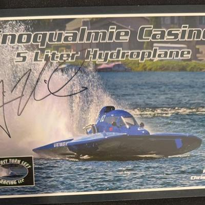 Hydroplane Signed Ephemera