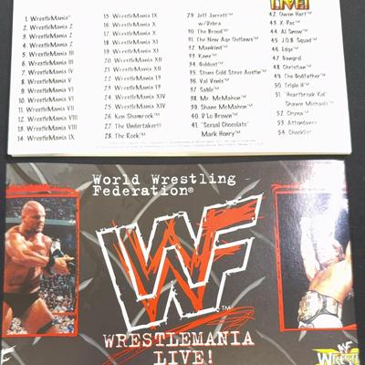 WWF Wrestle Mania Live Postcards (54)
