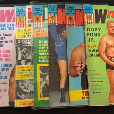 1960’s Wrestling Revue Magazine’s 