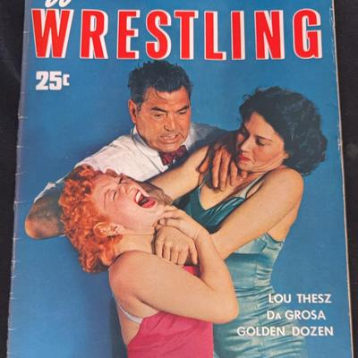 Official Wrestling Magazine, August 1951