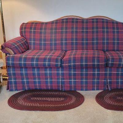 Plaid Couch