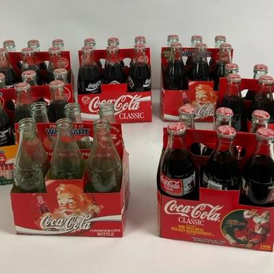 Coca-Cola Collectible Glass Bottle 6-Packs