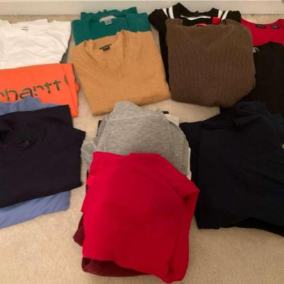 Men's Clothing - Sizes Large to X-Large