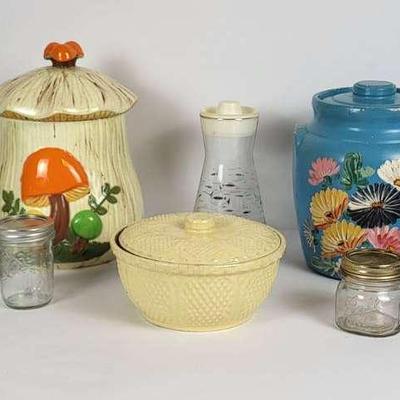 Vintage Glass Jar Collection