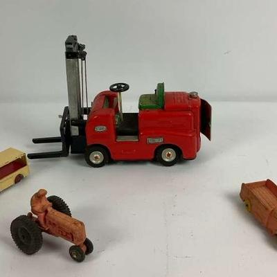 Vintage Die-Cast Vehicle Toys