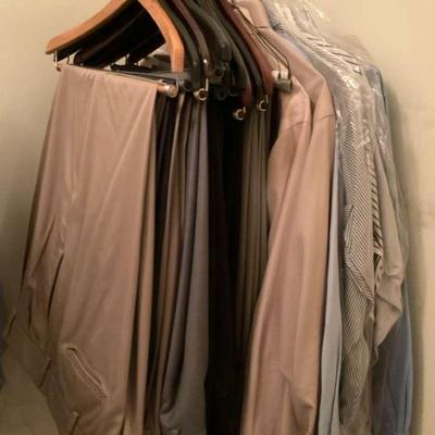 Men's Apparel Assortment: Shirts & Pants Sizes 16-17 / 32L & 38-42 / 29-30L