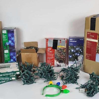 Christmas Décor and String Lights
