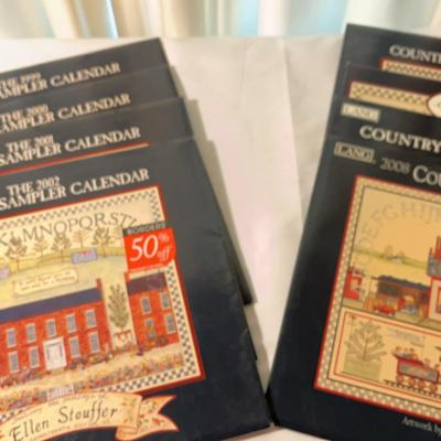 1999 - 2008 Country Sampler Calendar (missing 2007 And 2006)