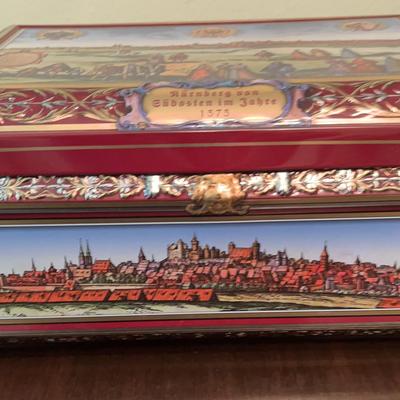 Vintage Lebkuchen Gingerbread Tin