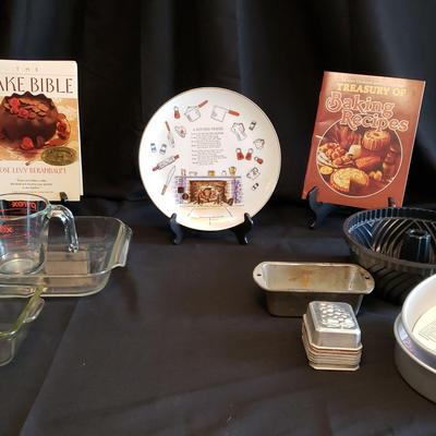 Treasury of Baking Recipe Books and Bakers Assortment 
