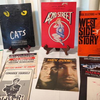 Collectible Movie Music-Cars, Oliver, Hey Jude-Beatles, West Side Story, Others,  