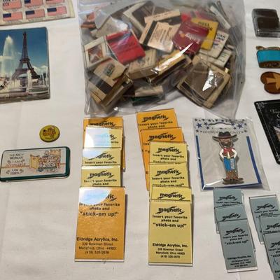 Matches and Lighters with Magnets Travel Postcards & More