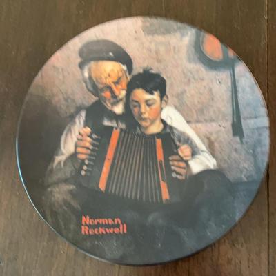 Norman Rockwell The Music Maker Plate, #20421 Knowles