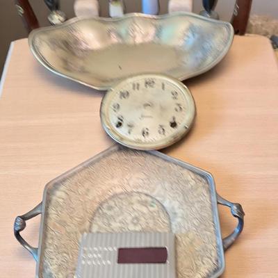 Silver Plated Platters, Salt N Pepper Shakers & More