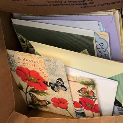 Assortment Of Cards- Birthday, Christmas, Sympathy, Children & Postcard Lots