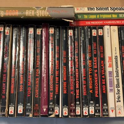 Rex Stout Book Assortment