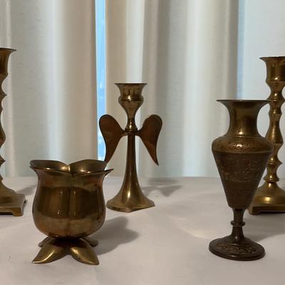 Brass Candleholder Assortment