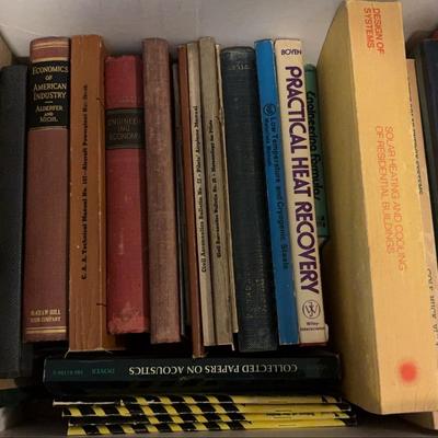 Engineering, Heat Recovery, Solar Heating, Pilots, And More Book Assortment