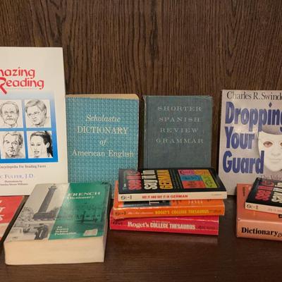 Face Reading, Foreign Languages, Dictionary Book Assortment