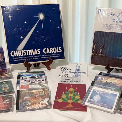 Christmas Albums, CD’s, Cassette Assortment 
