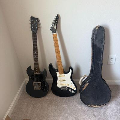 electric guitars