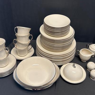 Flintridge China Set Of Dinnerware And Servingware