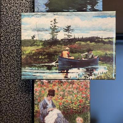 Vintage 1995 Magnets From Boston Museum Of Fine Arts