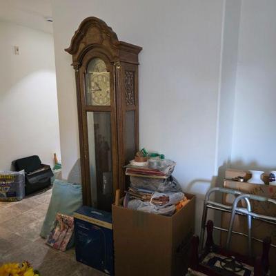 Grand father clock is not for sale.